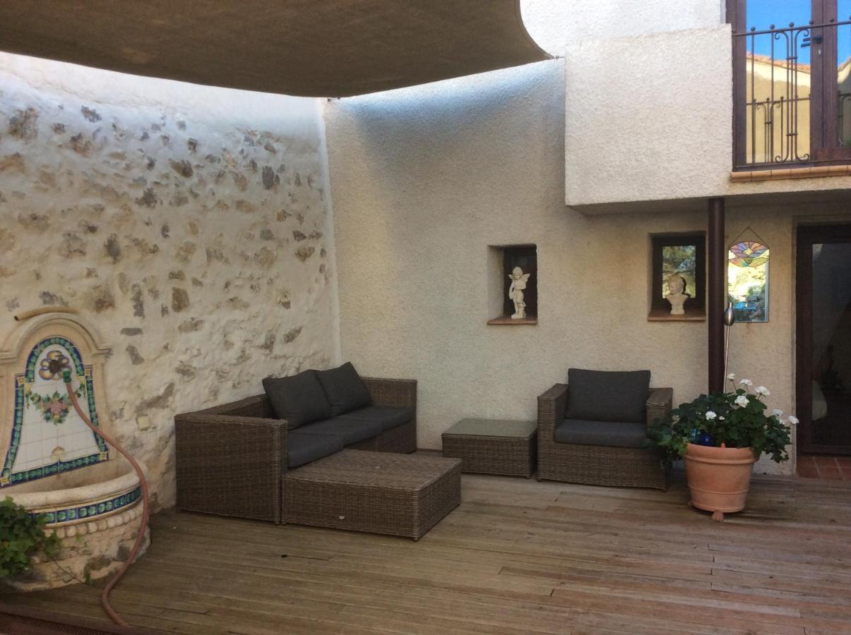 Domaine Castelsec Villa Roquefort-des-Corbieres ภายนอก รูปภาพ